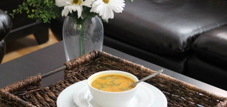 Methi dal ( Fenugreek legume soup)