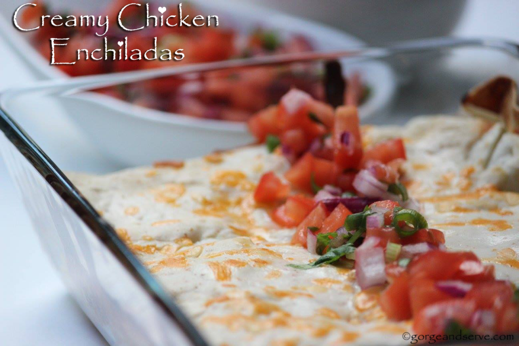 Creamy Chicken Enchiladas4